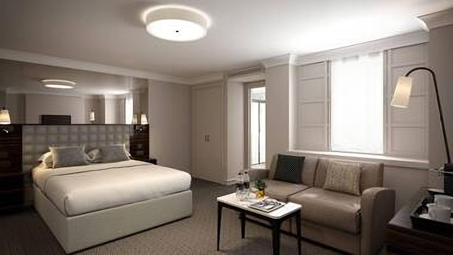 Strand Palace London Exterior photo A room at the hotel