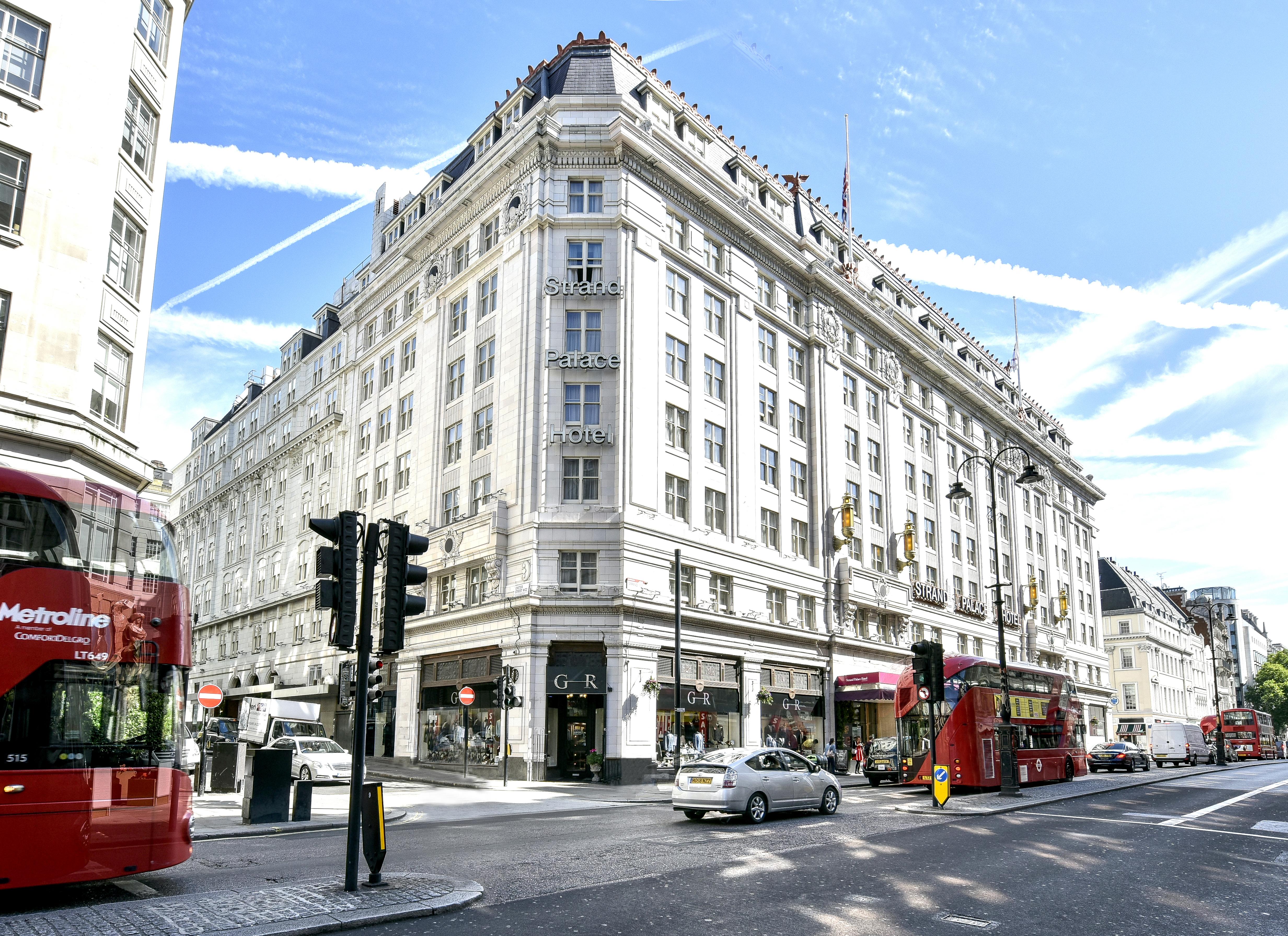 Strand Palace London Exterior photo The hotel in 2019