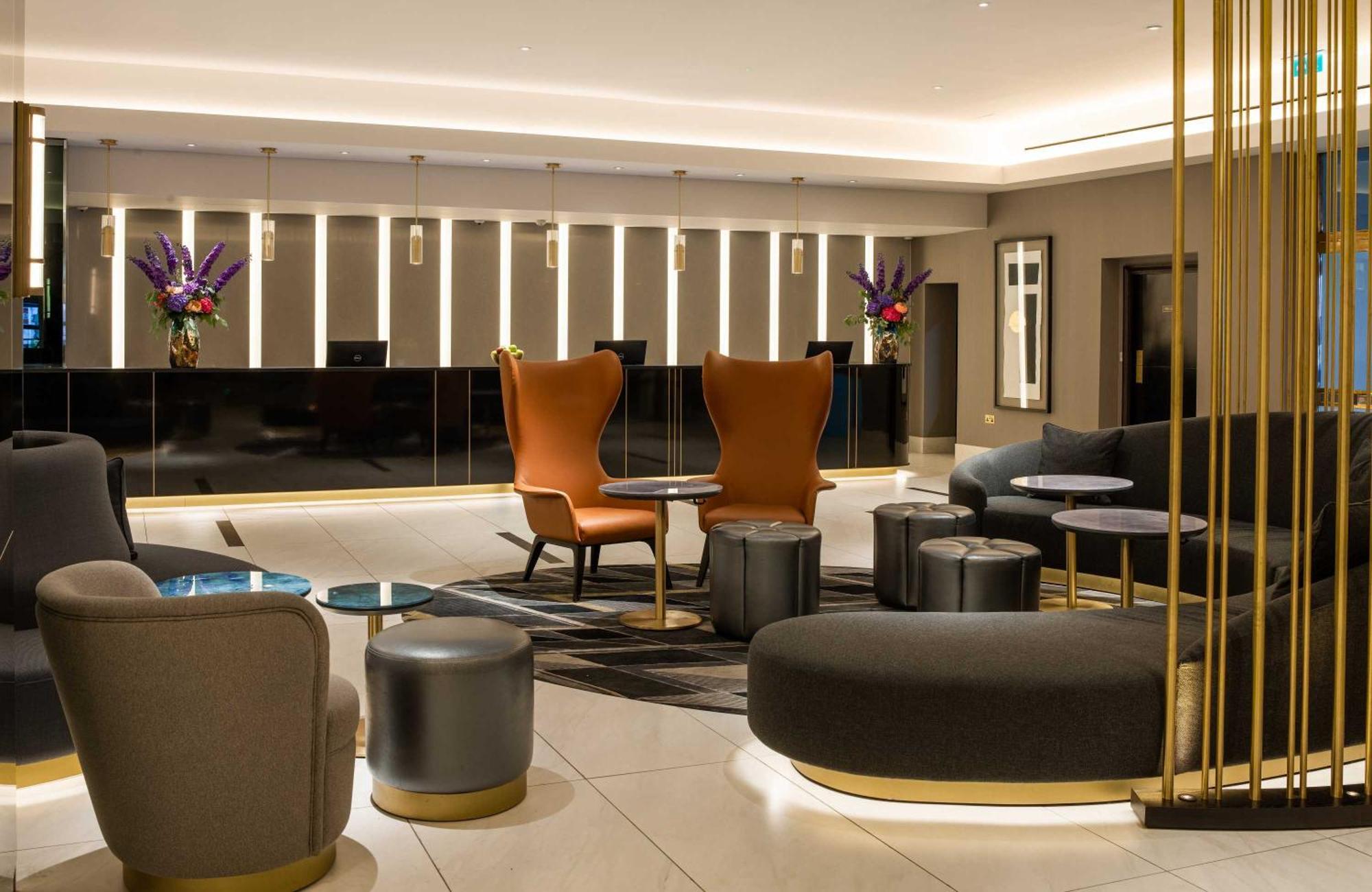 Strand Palace London Exterior photo Reception area